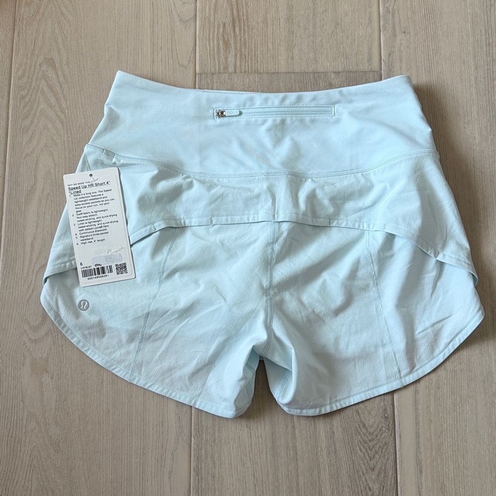 NWT Lululemon Speed Up HR Short 4” - Size 6 - Picture 3 of 6